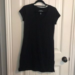 XS Gap Black T-shirt Dress with pocket